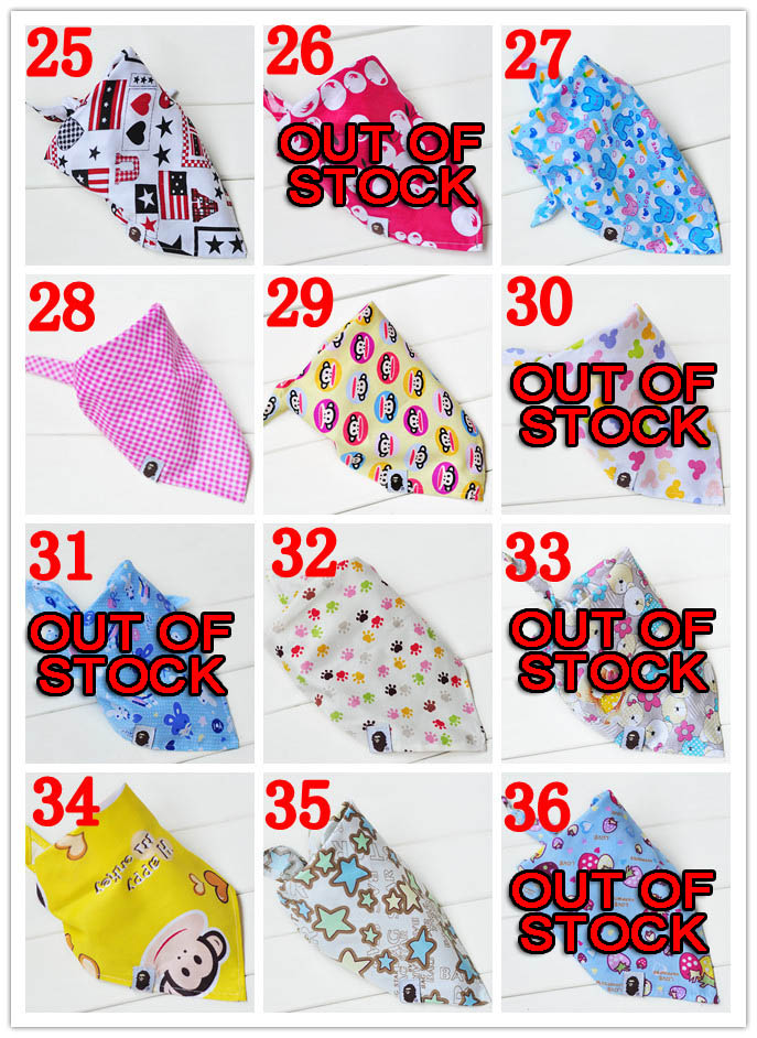 LOT DE 3 &agrave; 10 BANDANA BIBS Bavoir BEBE Coton FILLE ET